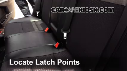 2013 Toyota Camry SE 2.5L 4 Cyl. Car Seats Install